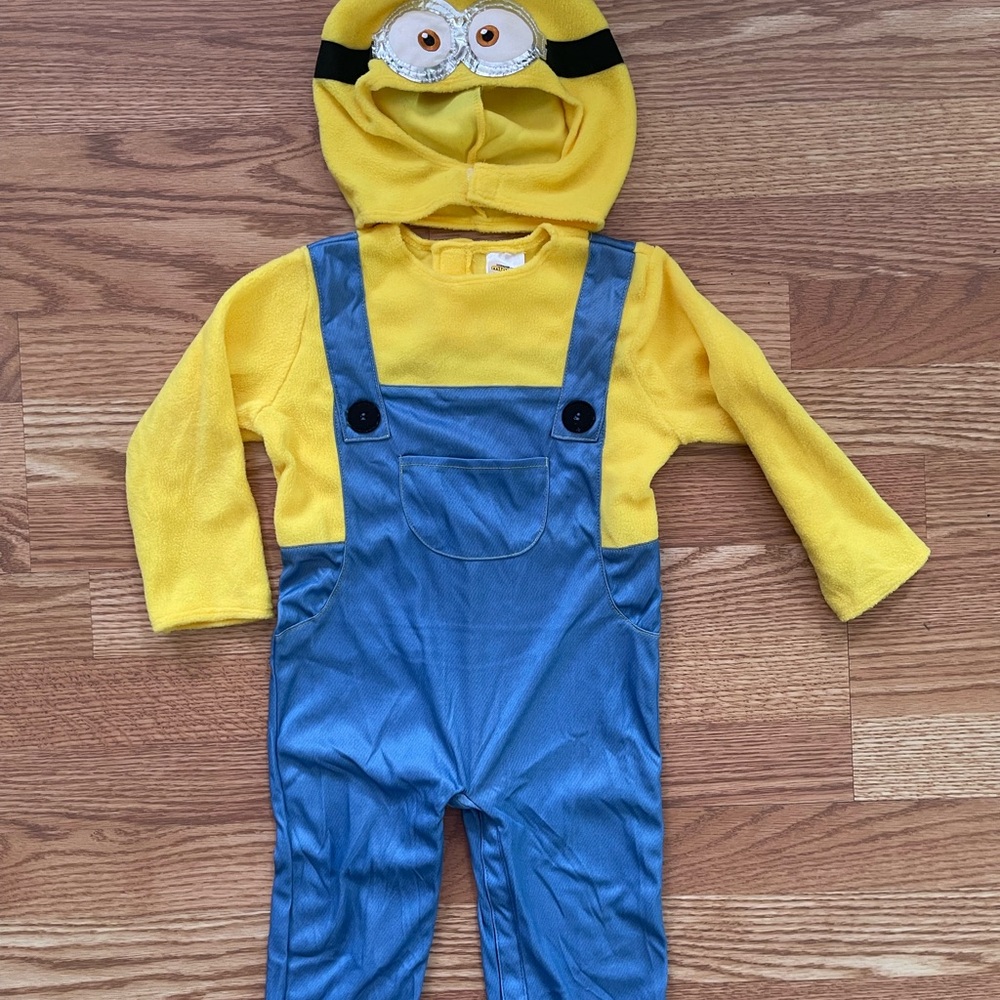 Yellow and Blue Minion Costume for Kids